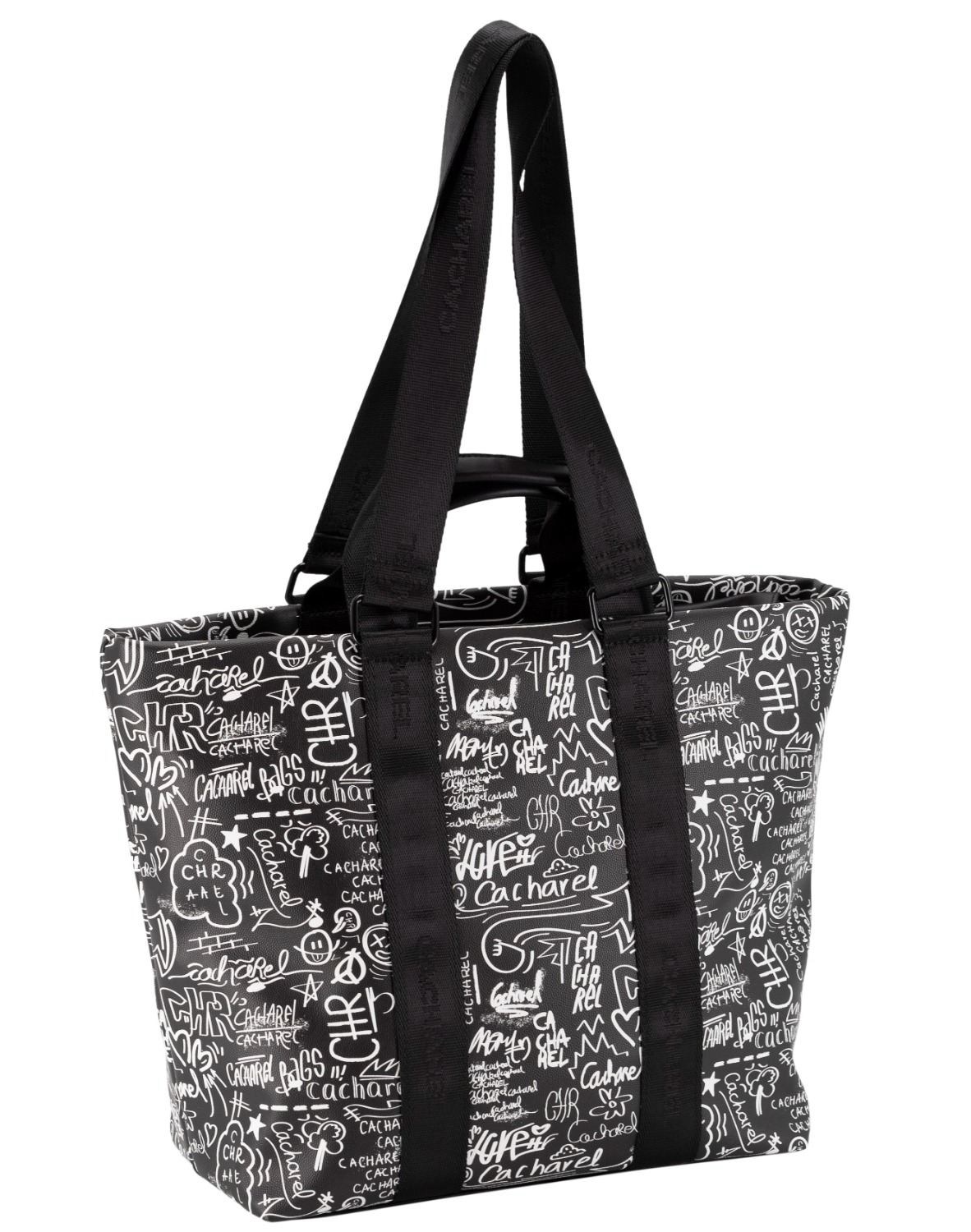 Bolso Maxi Shopper Graffiti